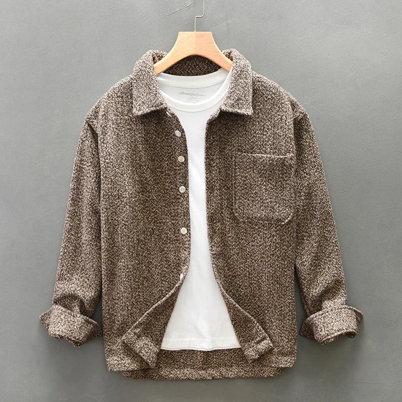 GRAYSON HOLT LOFT-KNIT SHIRT