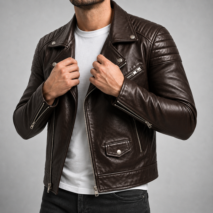 WADE ROURKE LEATHER JACKET