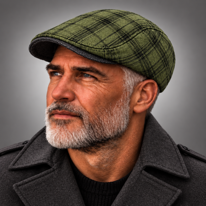 HARLAN HERITAGE DRIVING CAP
