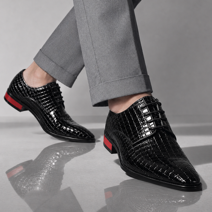 SANTORI CROC OXFORDS