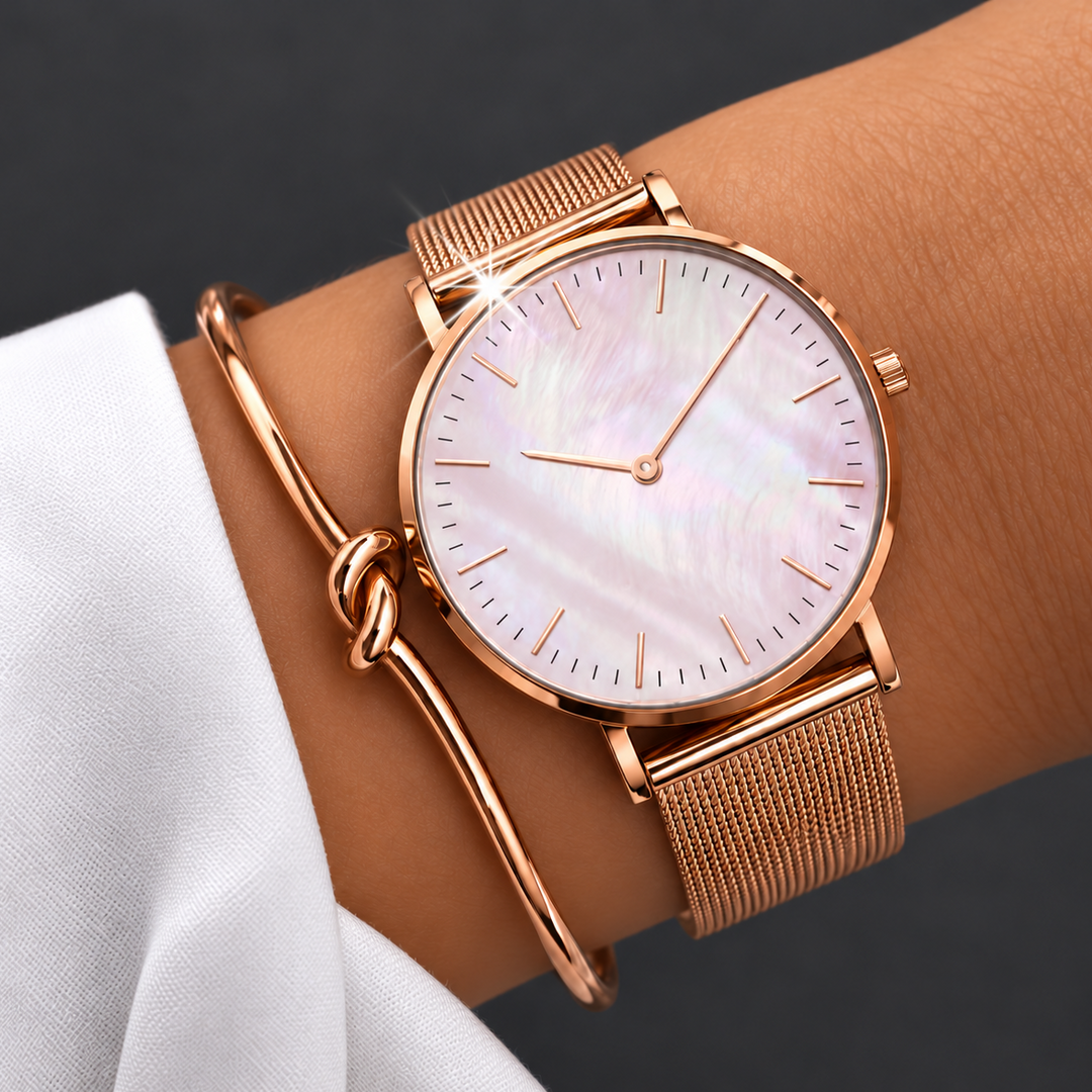 SAVANNAH ROSE PEARL WATCH