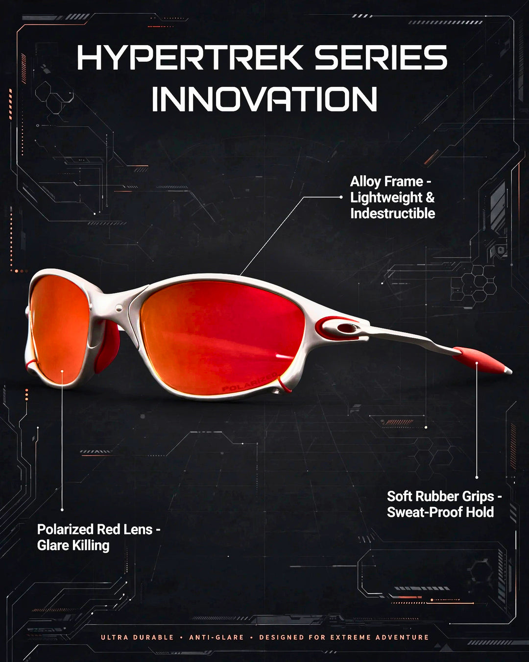 HYPERTREK POLARIZED SUNGLASSES
