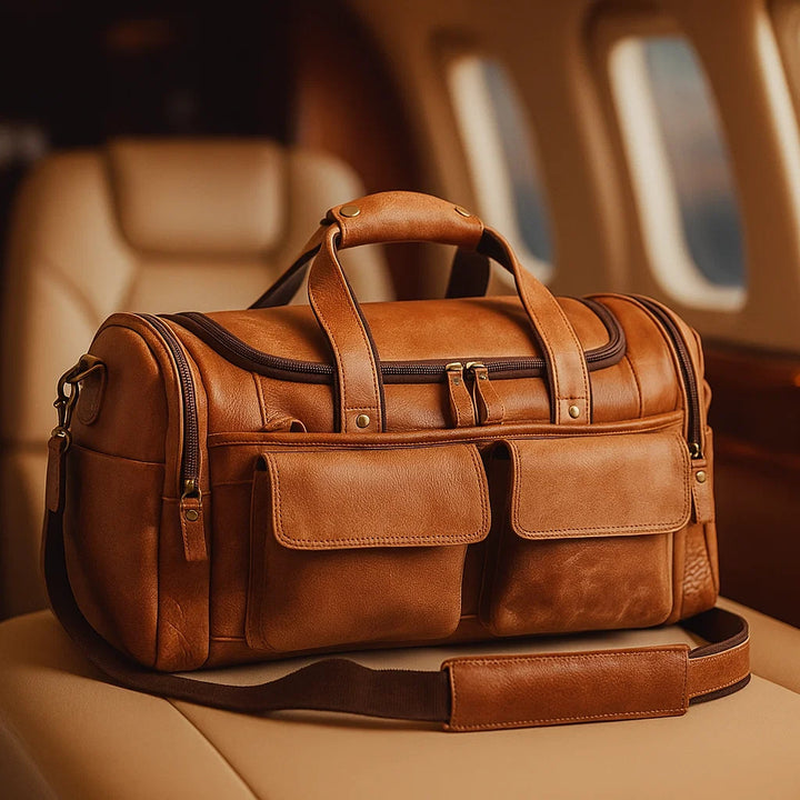 RONAN VALE™ GENUINE LEATHER DUFFLE BAG