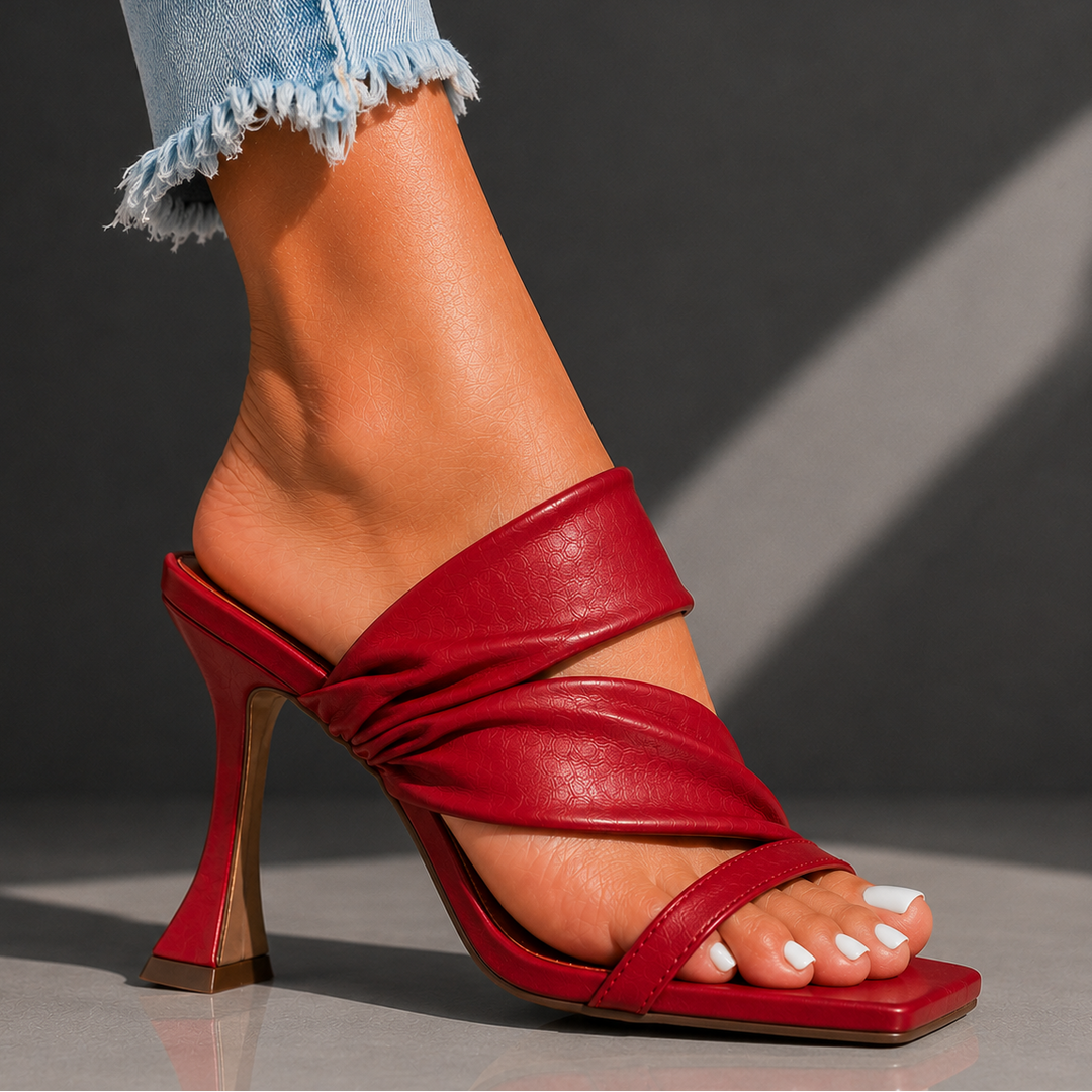 SERENA VALE STRAP HEELS