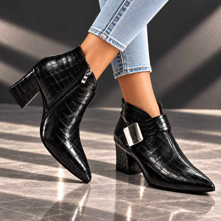 SELENA SIGNATURE CROC BOOTS