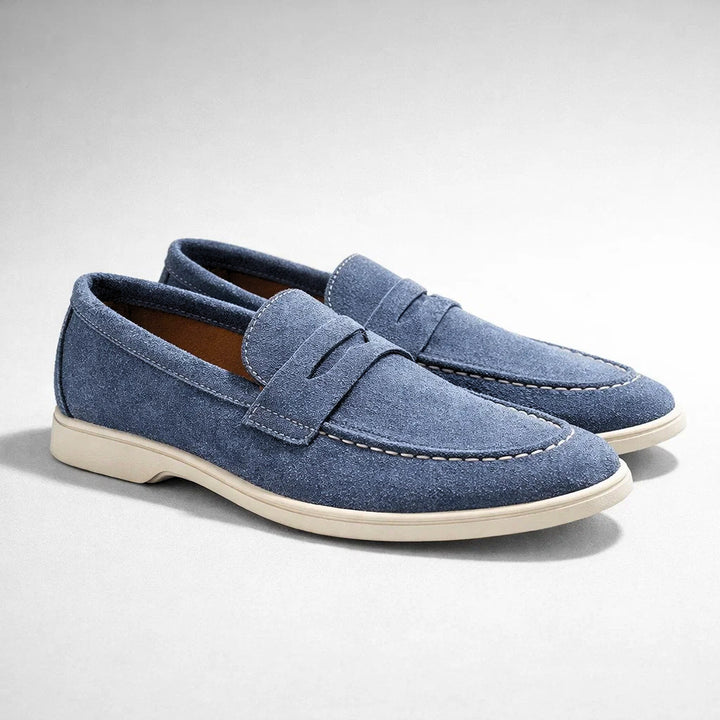 MARINO SUEDE LOAFERS