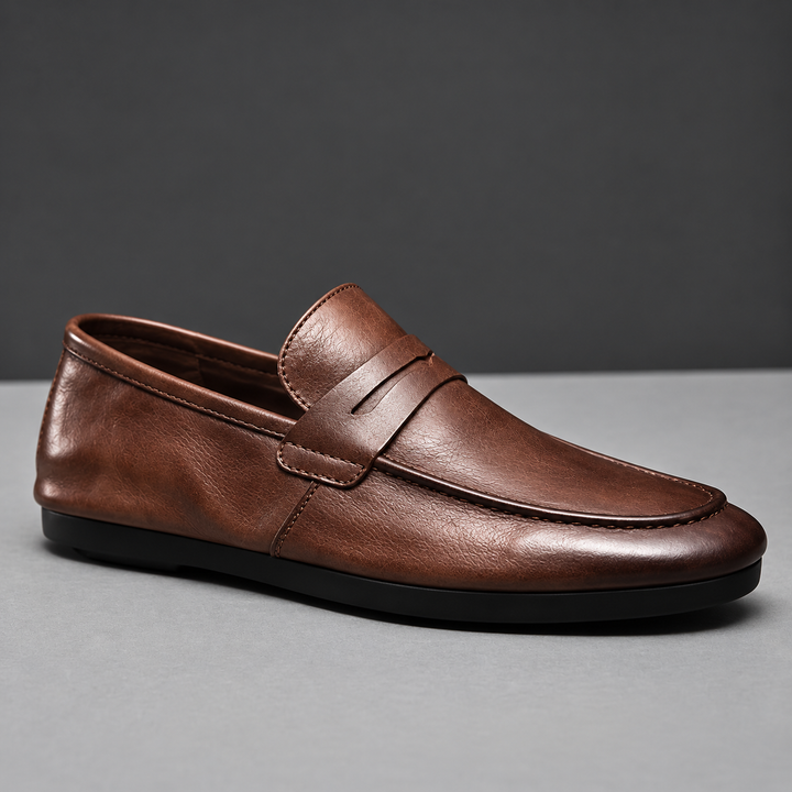 SATORI LEATHER LOAFERS
