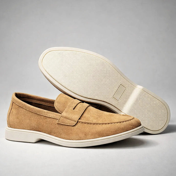 MARINO SUEDE LOAFERS