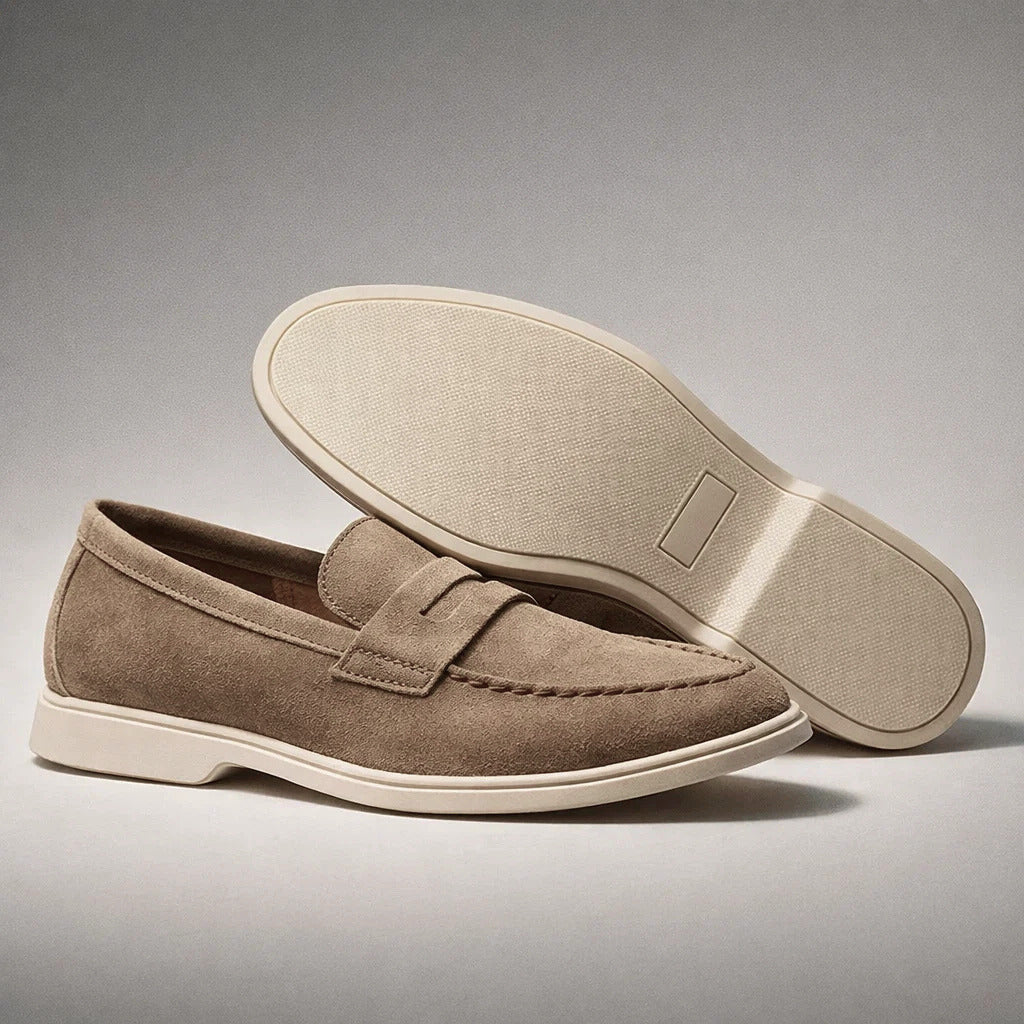 MARINO SUEDE LOAFERS