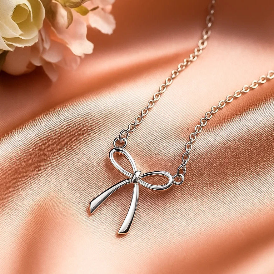 BELLA BOW NECKLACE
