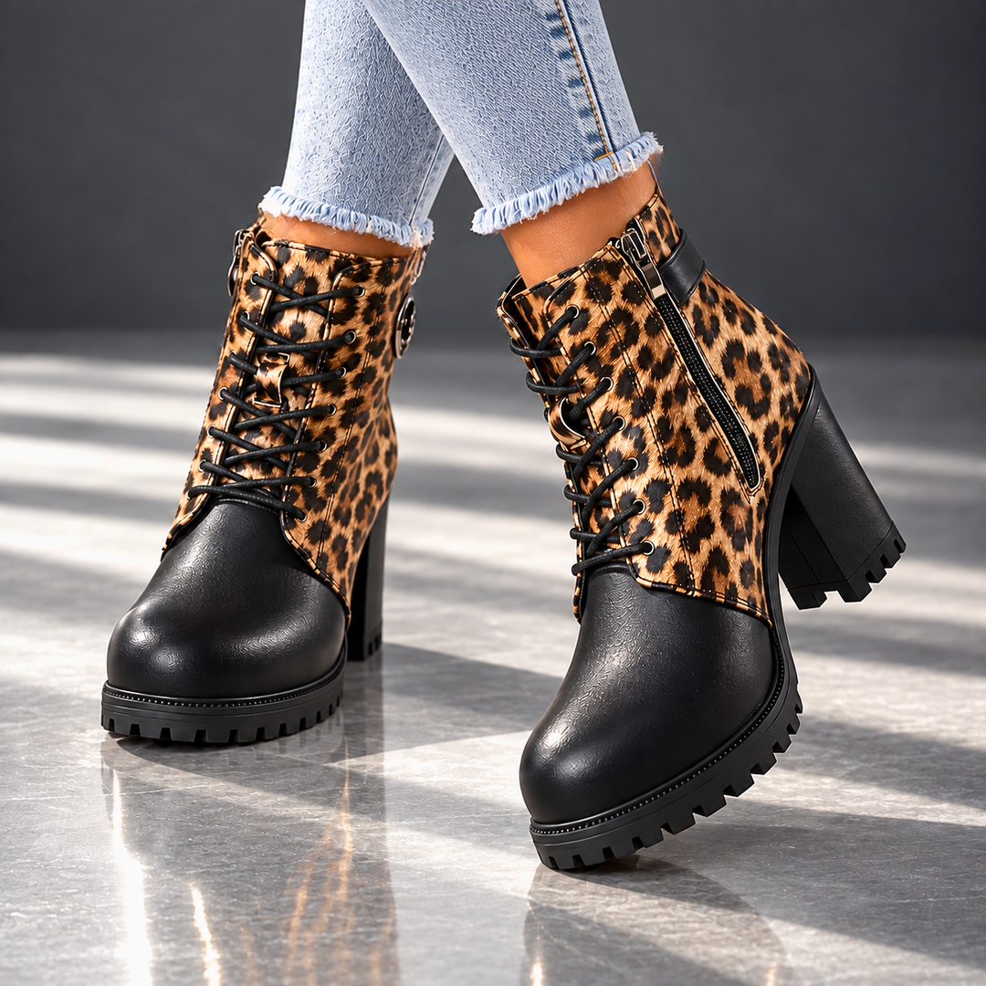 REMI REESE LEOPARD BOOTS