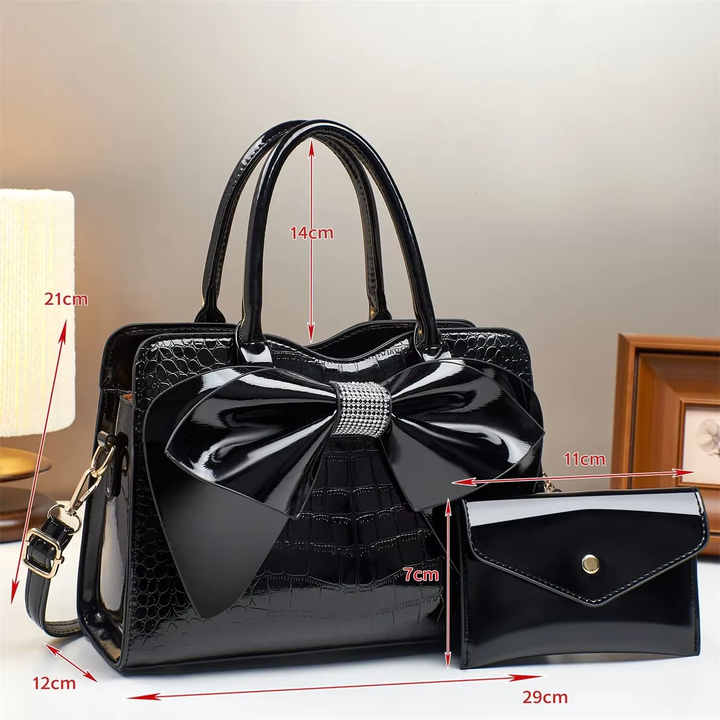 BELLA BOW HANDBAG SET