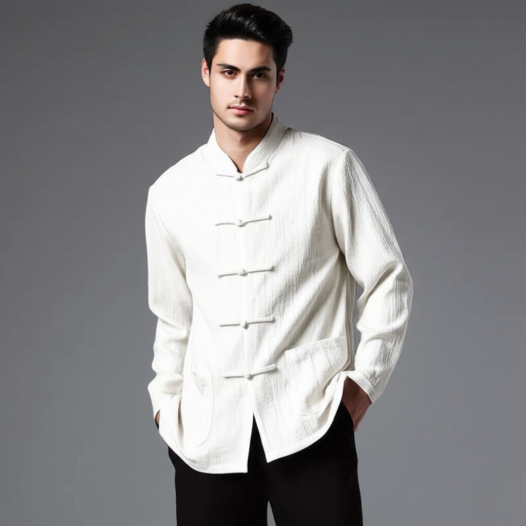 YORK LINEN LONGSLEEVE