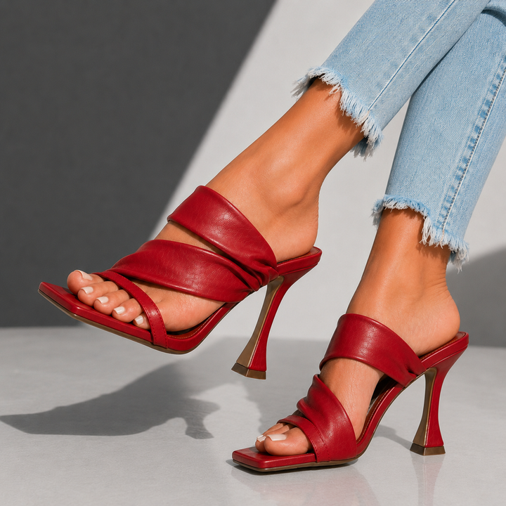 SERENA VALE STRAP HEELS