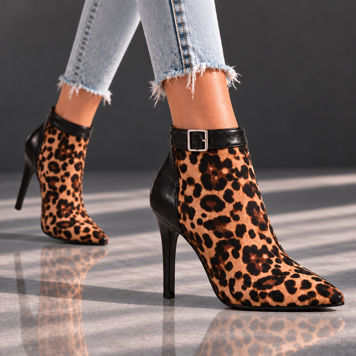 LANEY LEOPARD HEELS