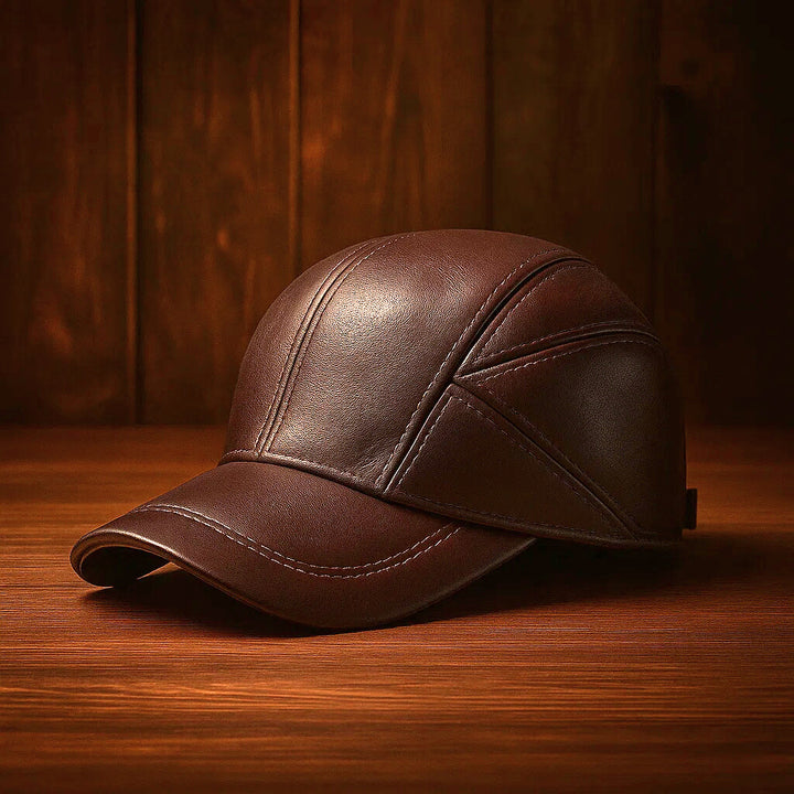 BOROUGH PARK LEATHER CAP