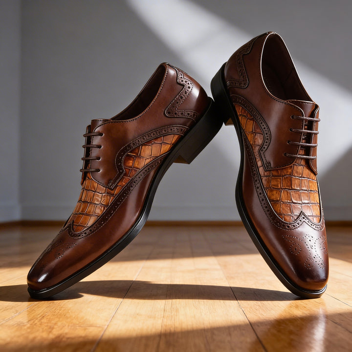 VERCELLI CROC OXFORDS