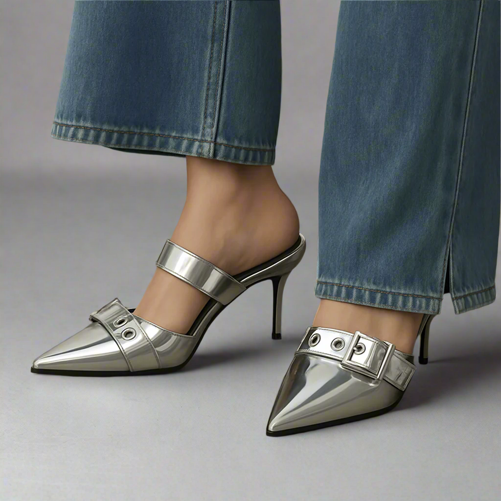 RAVYN RAE BUCKLE HEELS