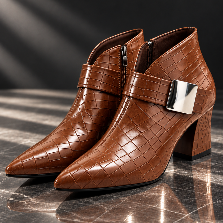 SELENA SIGNATURE CROC BOOTS