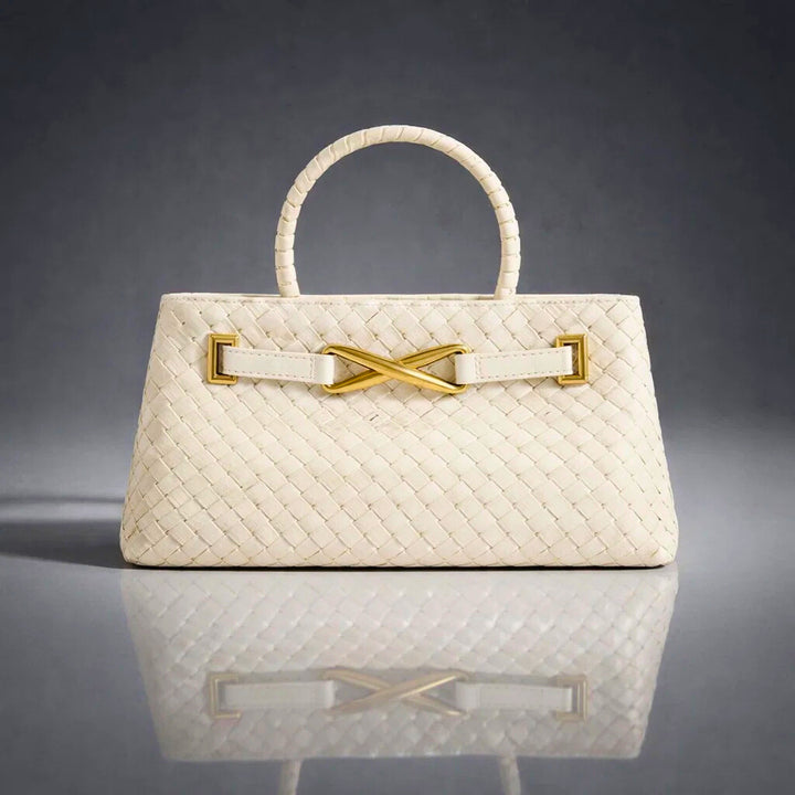 CAMILLE WOVEN SATCHEL