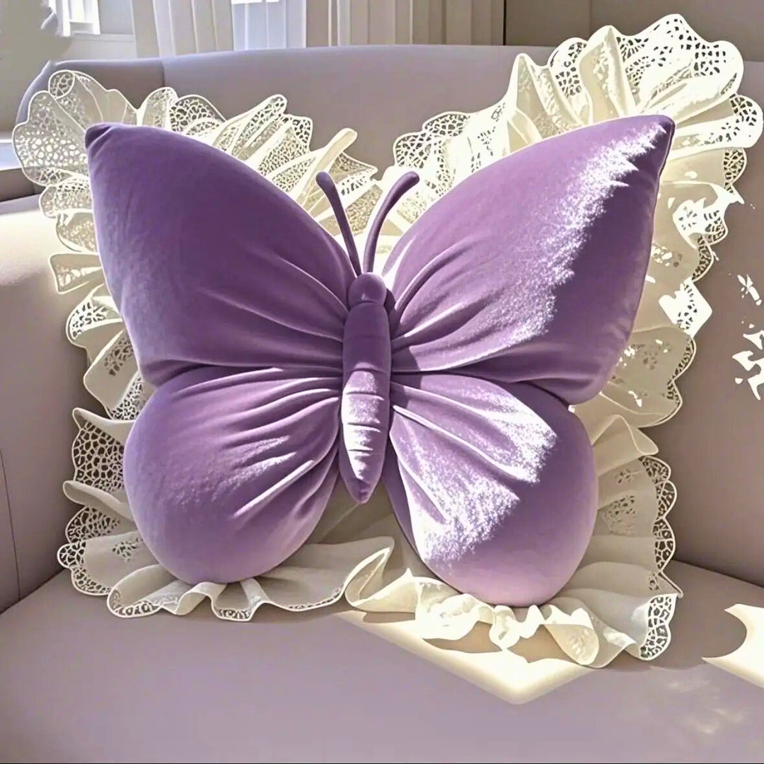 AVA BLISS BUTTERFLY PILLOW