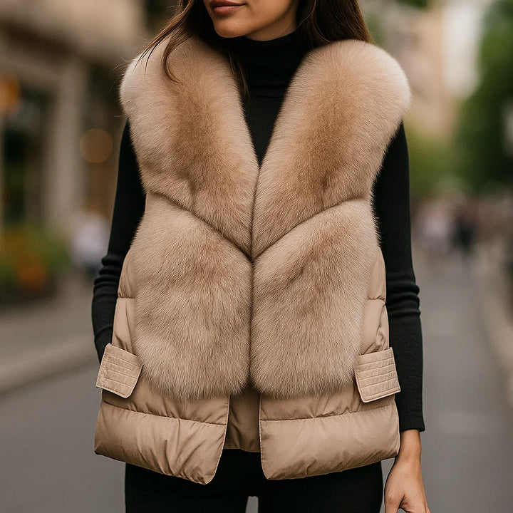 FIFTH & FUR DOWN VEST