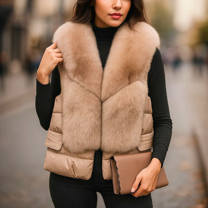 FIFTH & FUR DOWN VEST