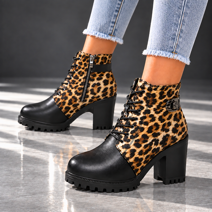 REMI REESE LEOPARD BOOTS