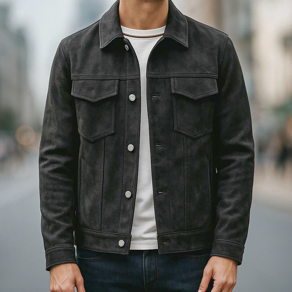 HARTFORD DEERSKIN JACKET