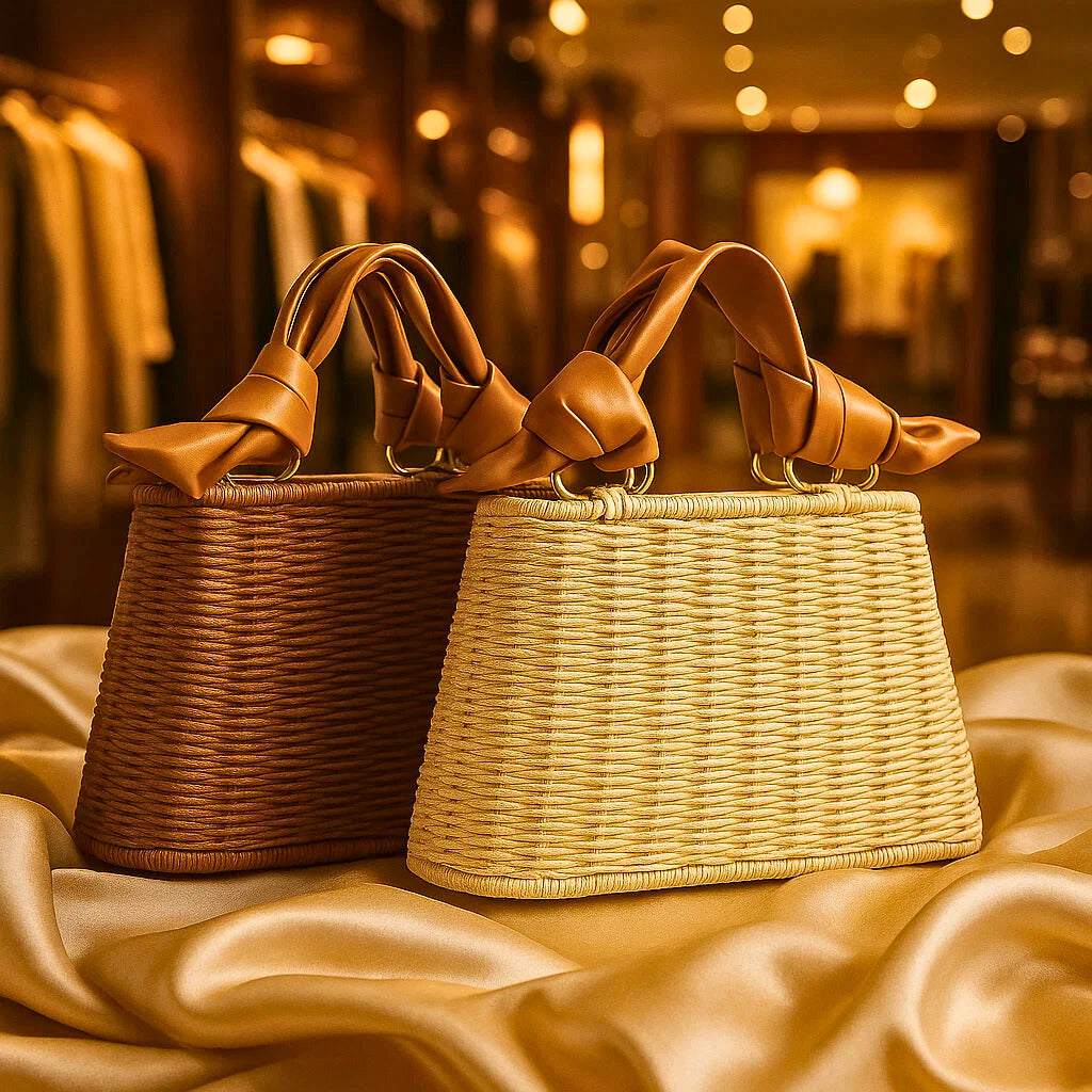 AVA RAE WOVEN HANDBAG