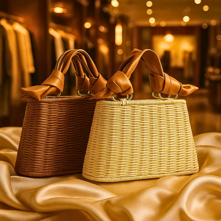 AVA RAE WOVEN HANDBAG