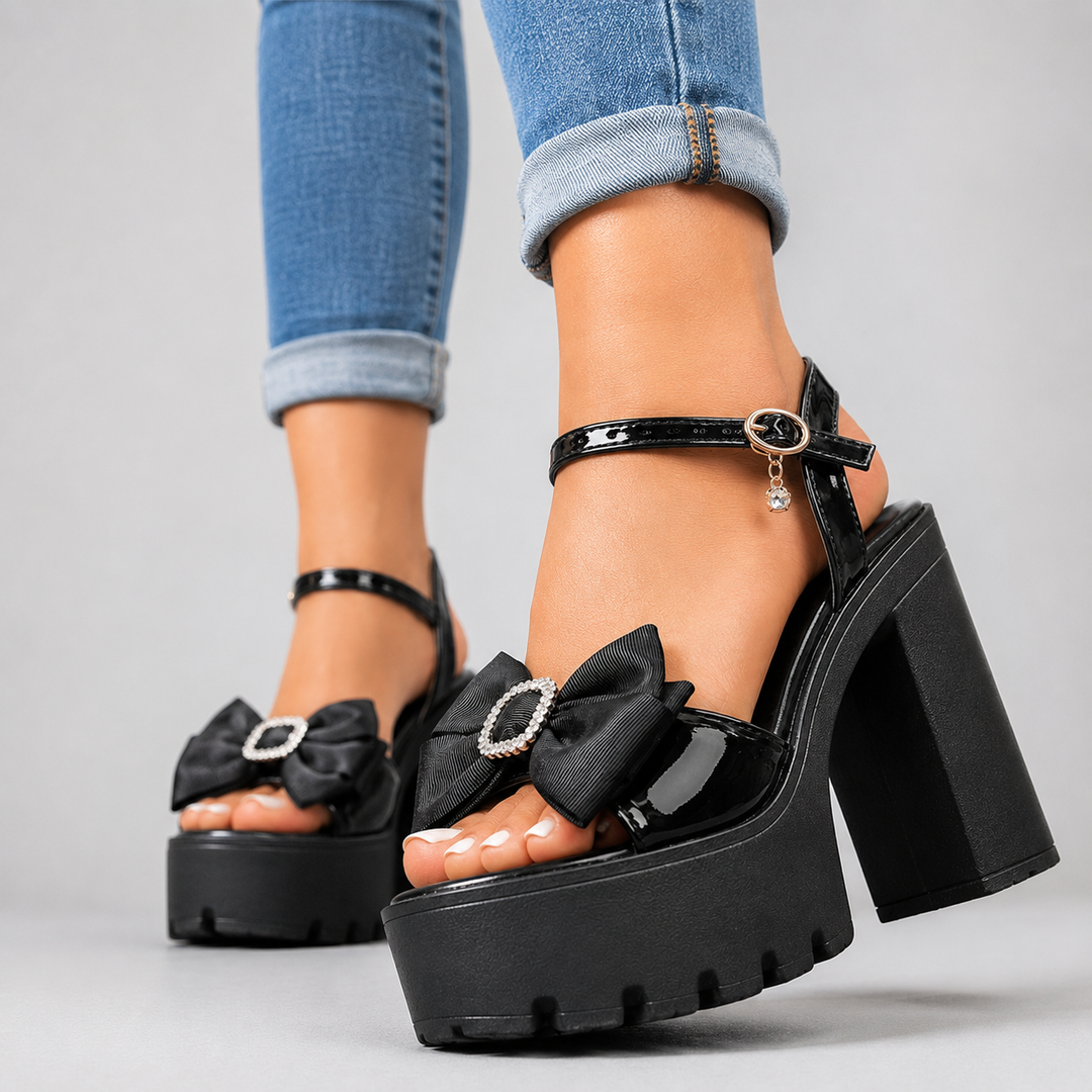 BRIANNA BOW HEELS