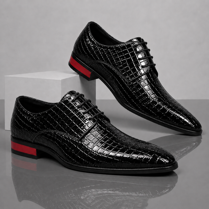 SANTORI CROC OXFORDS