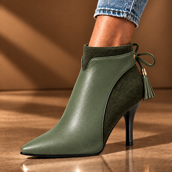 GIA MONROE TASSEL BOOTS