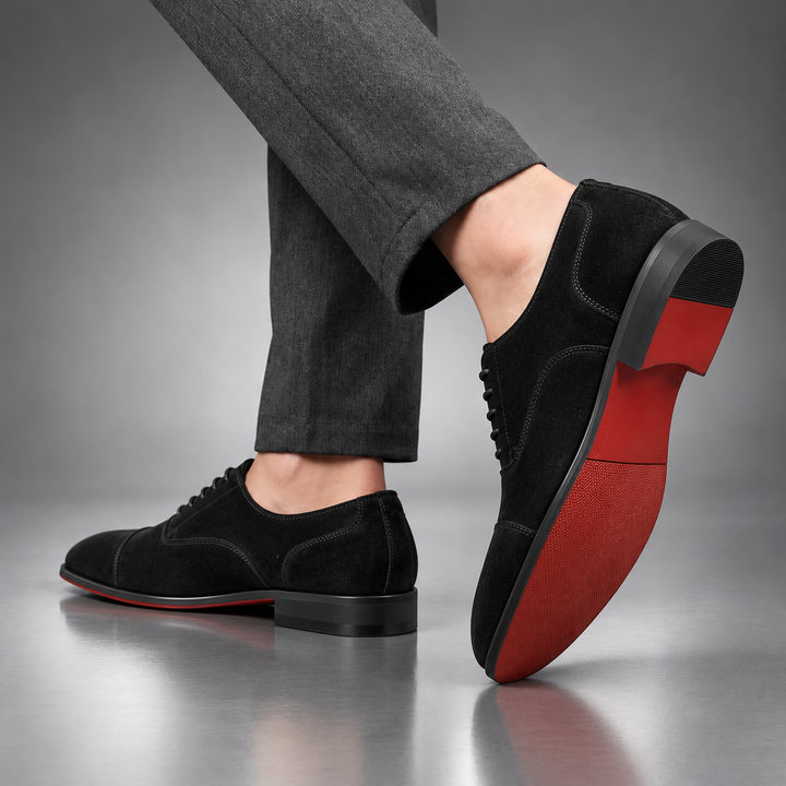 MORETTI SIGNATURE SUEDE OXFORDS