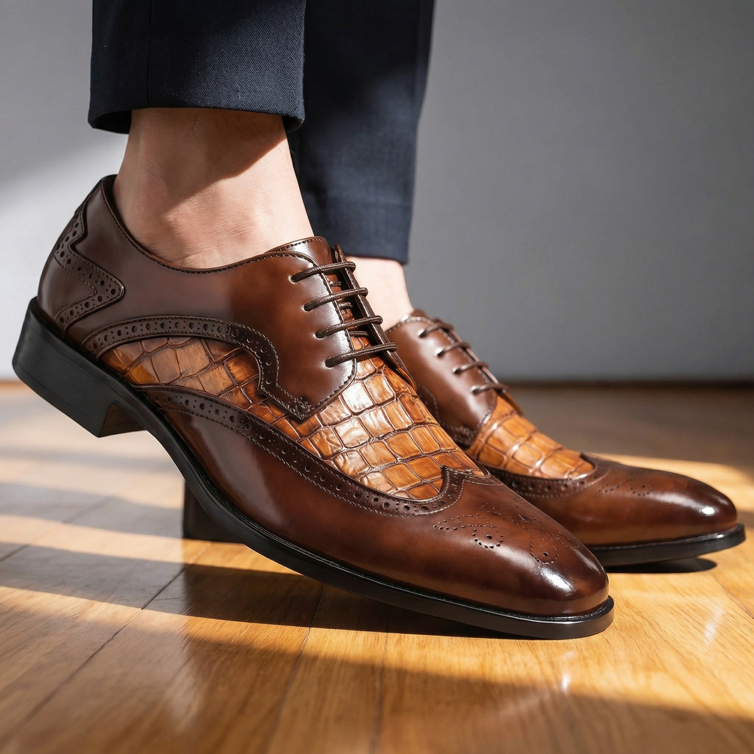 VERCELLI CROC OXFORDS