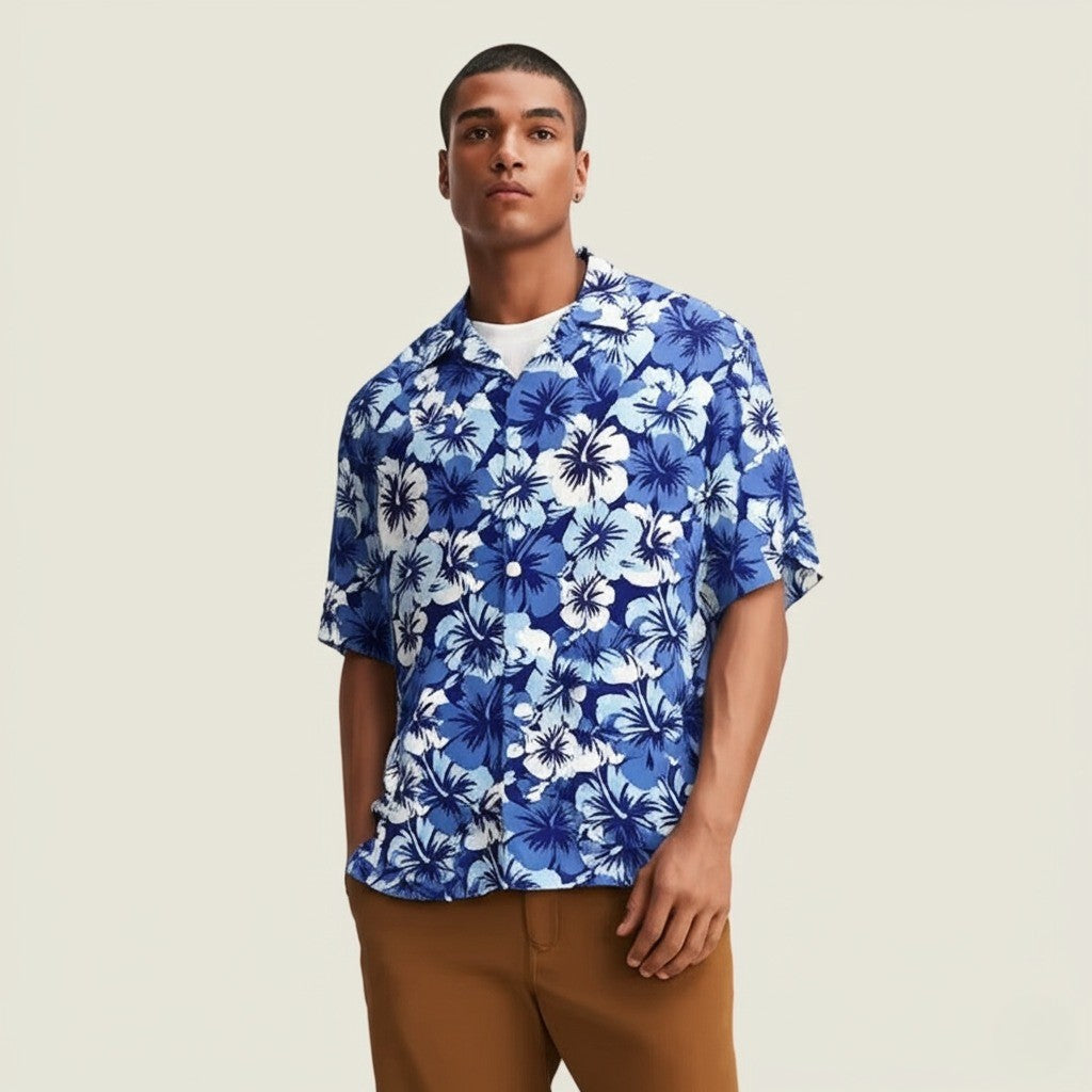 BROOKLYN BAHAMA BUTTON-UP