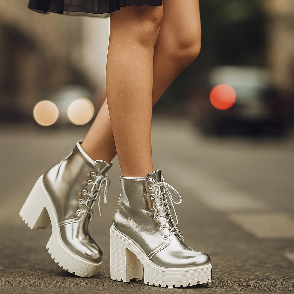 HALEY PLATFORM BOOTS