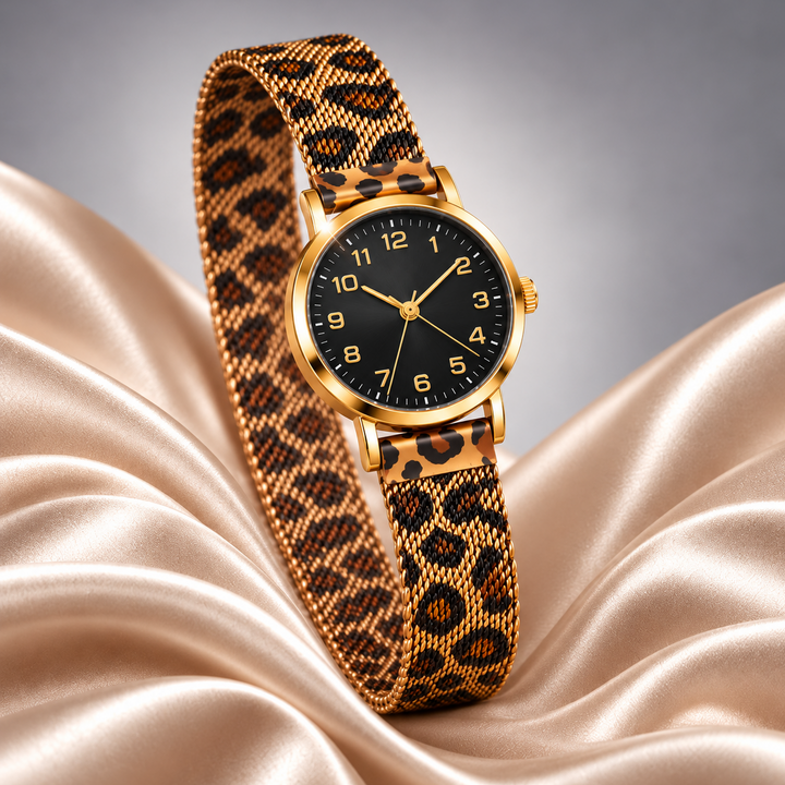 SAVANNAH ROSE LEOPARD WATCH