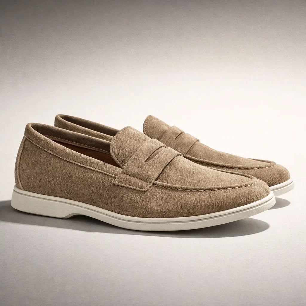 MARINO SUEDE LOAFERS