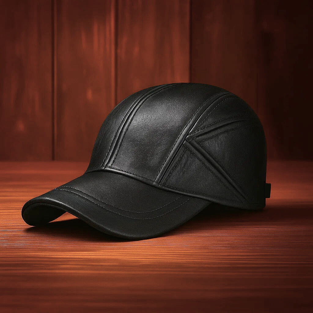 BOROUGH PARK LEATHER CAP