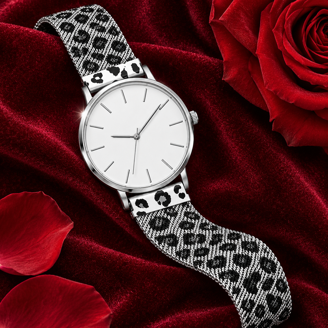 SAVANNAH ROSE LEOPARD WATCH