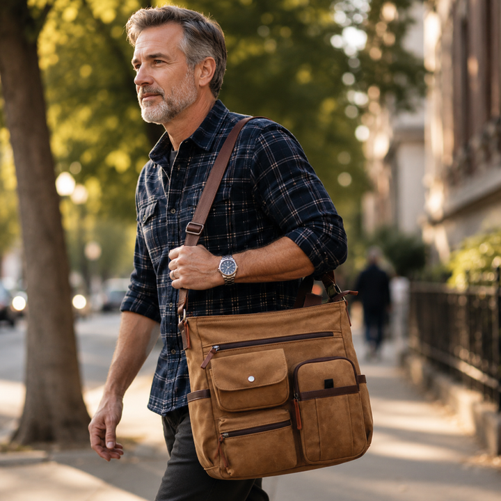 ALDRIDGE CARTER CANVAS MESSENGER