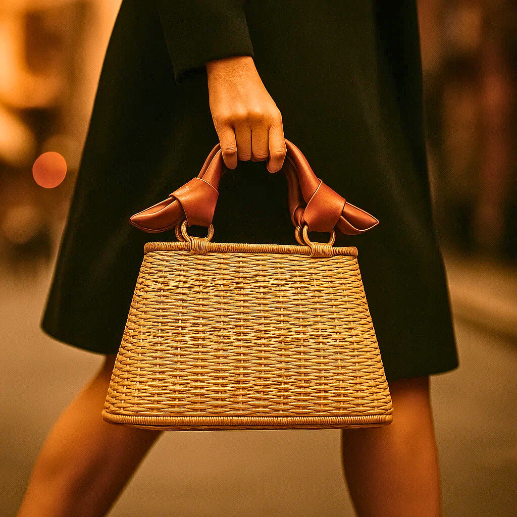 AVA RAE WOVEN HANDBAG