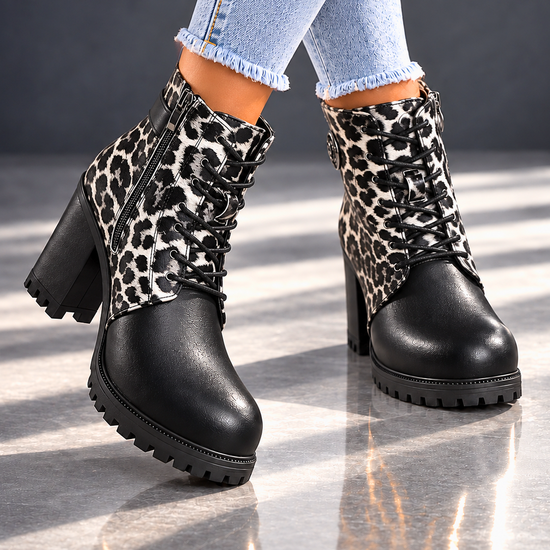 REMI REESE LEOPARD BOOTS