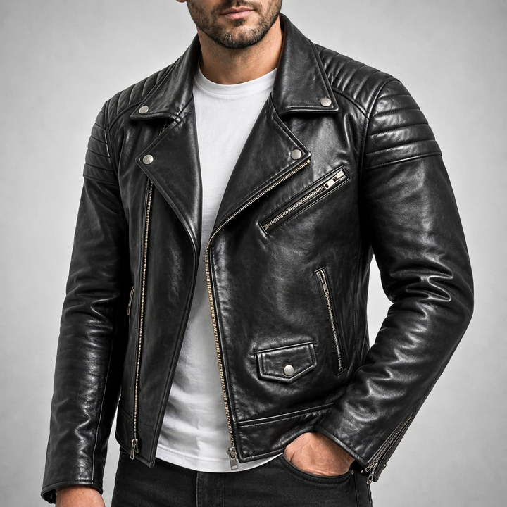 WADE ROURKE LEATHER JACKET