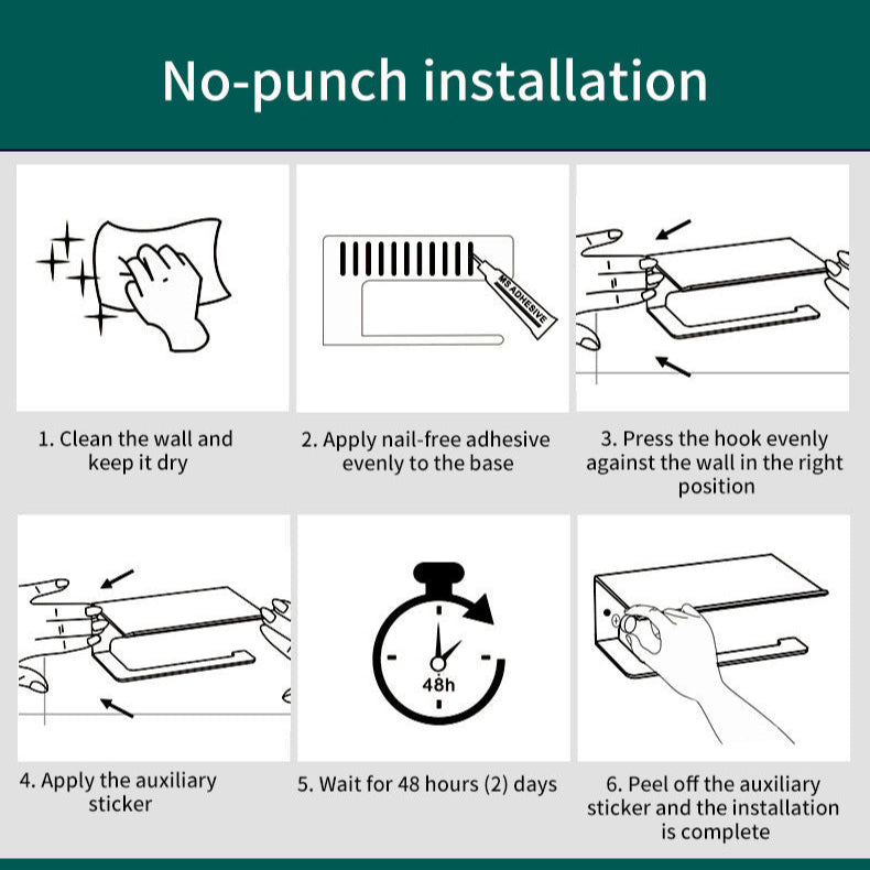 STEELMOUNT ROLL HOLDER
