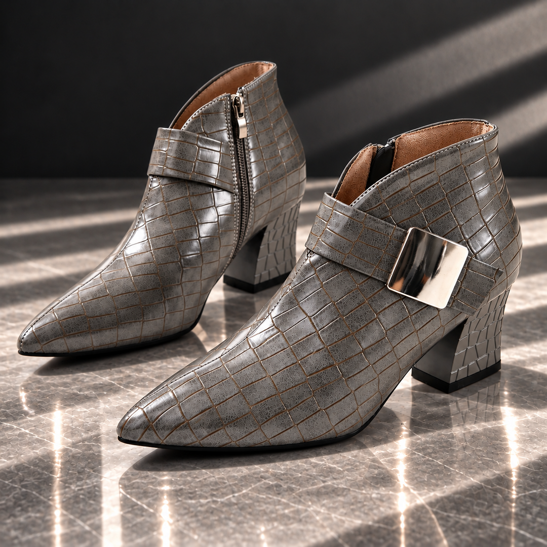 SELENA SIGNATURE CROC BOOTS