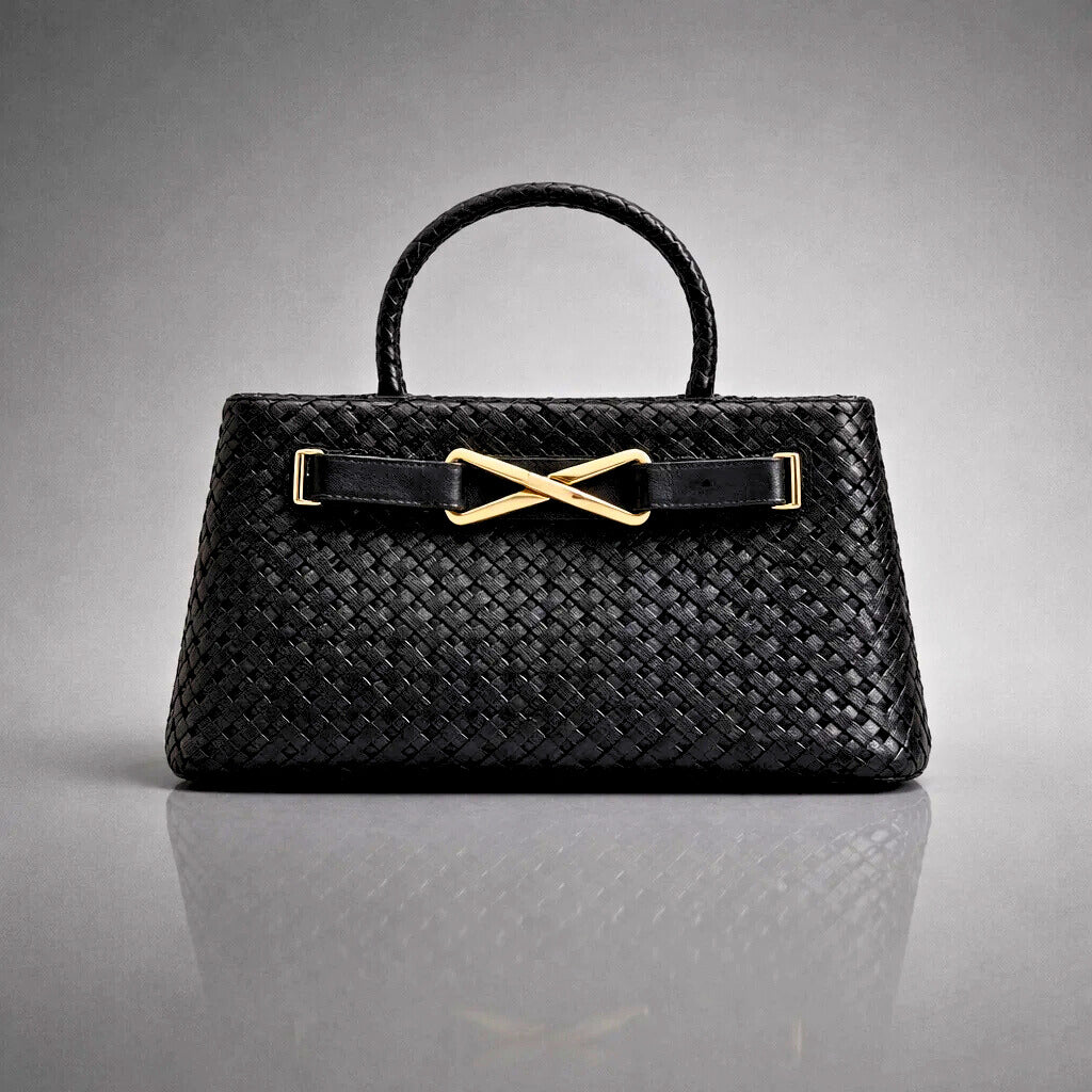 CAMILLE WOVEN SATCHEL