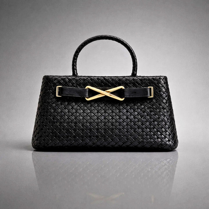 CAMILLE WOVEN SATCHEL